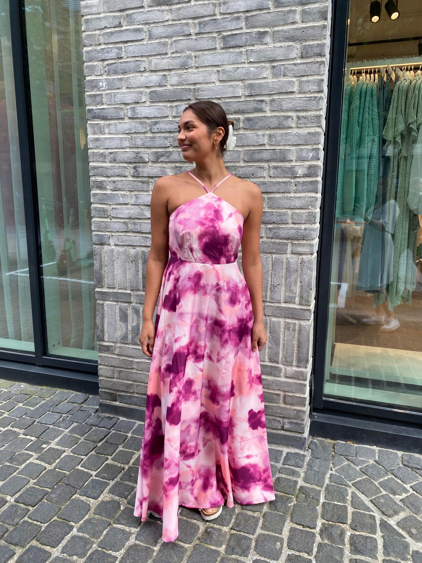 SELECTED FEMME - AMBER Dress - Chalk Pink