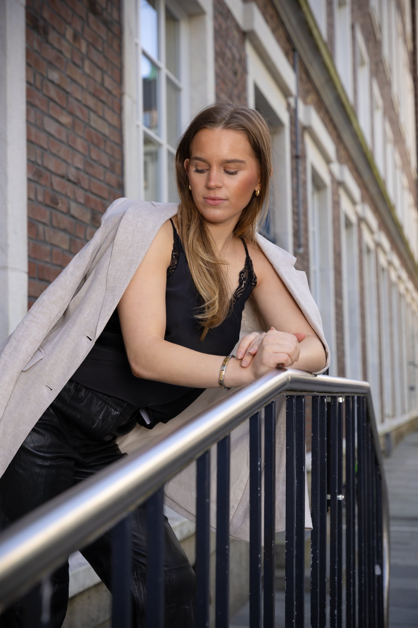 Tania Rita Blazer - Beige/ Nomad