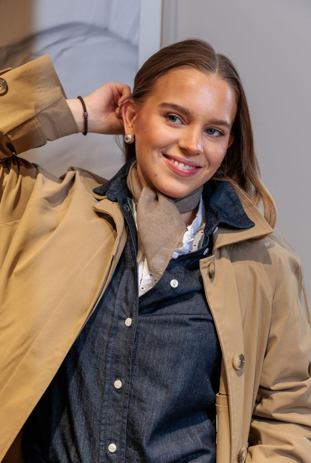 Bea Denim Skjorte - Blå/ Dark Blue Denim