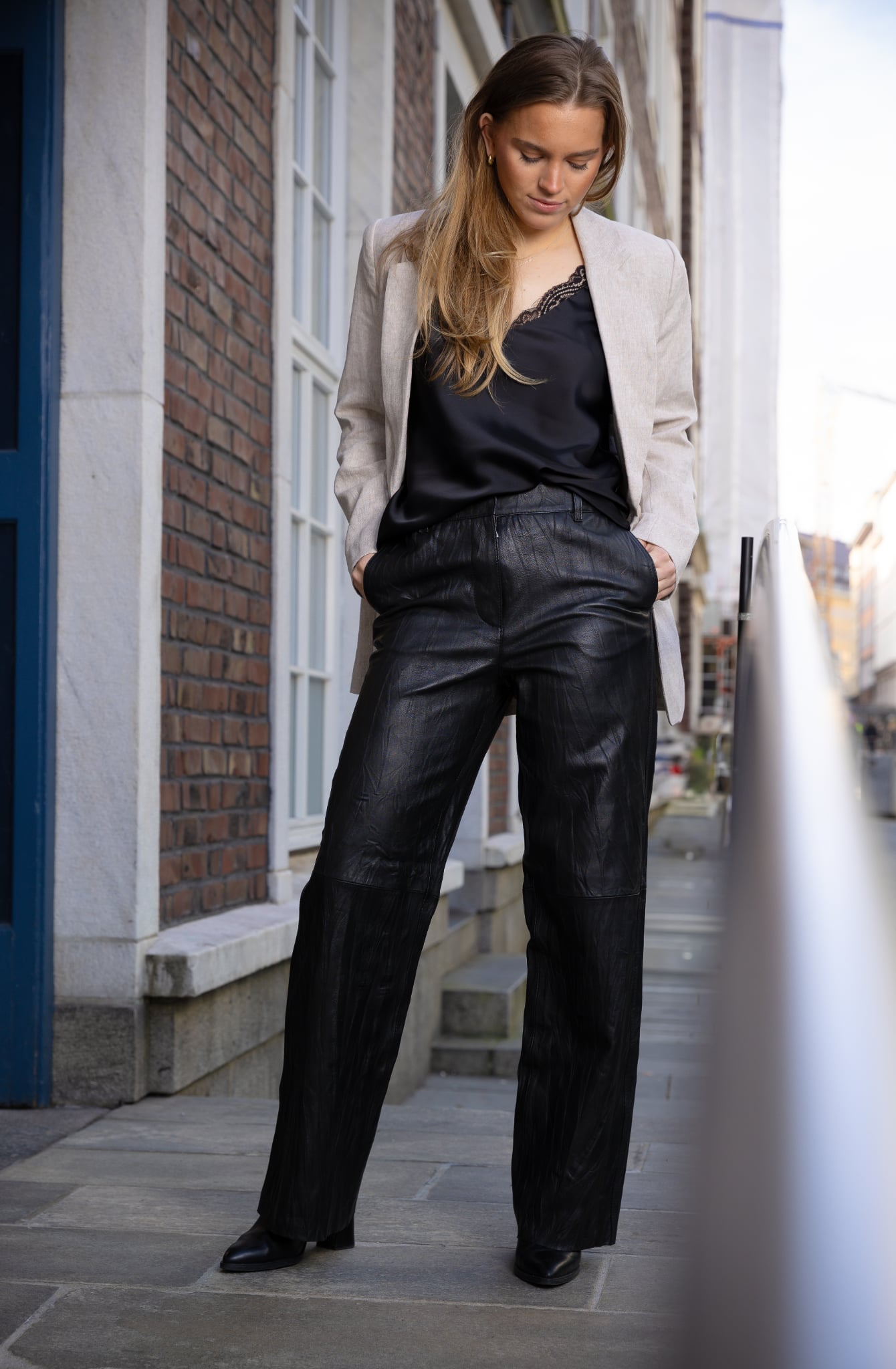 Tania Rita Blazer - Beige/ Nomad
