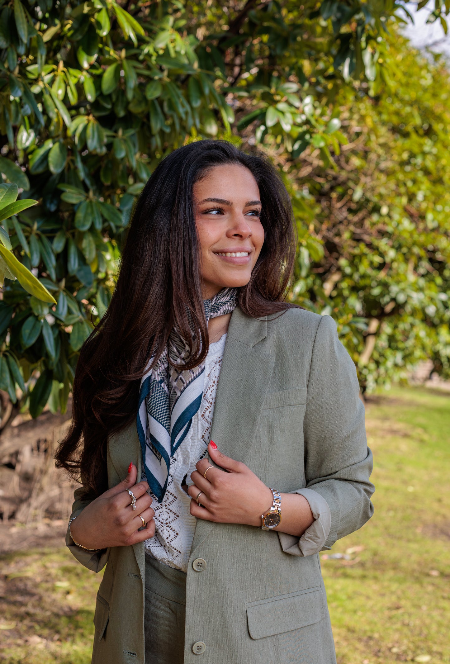 Tania Rita Blazer - Grønn/ Vetiver