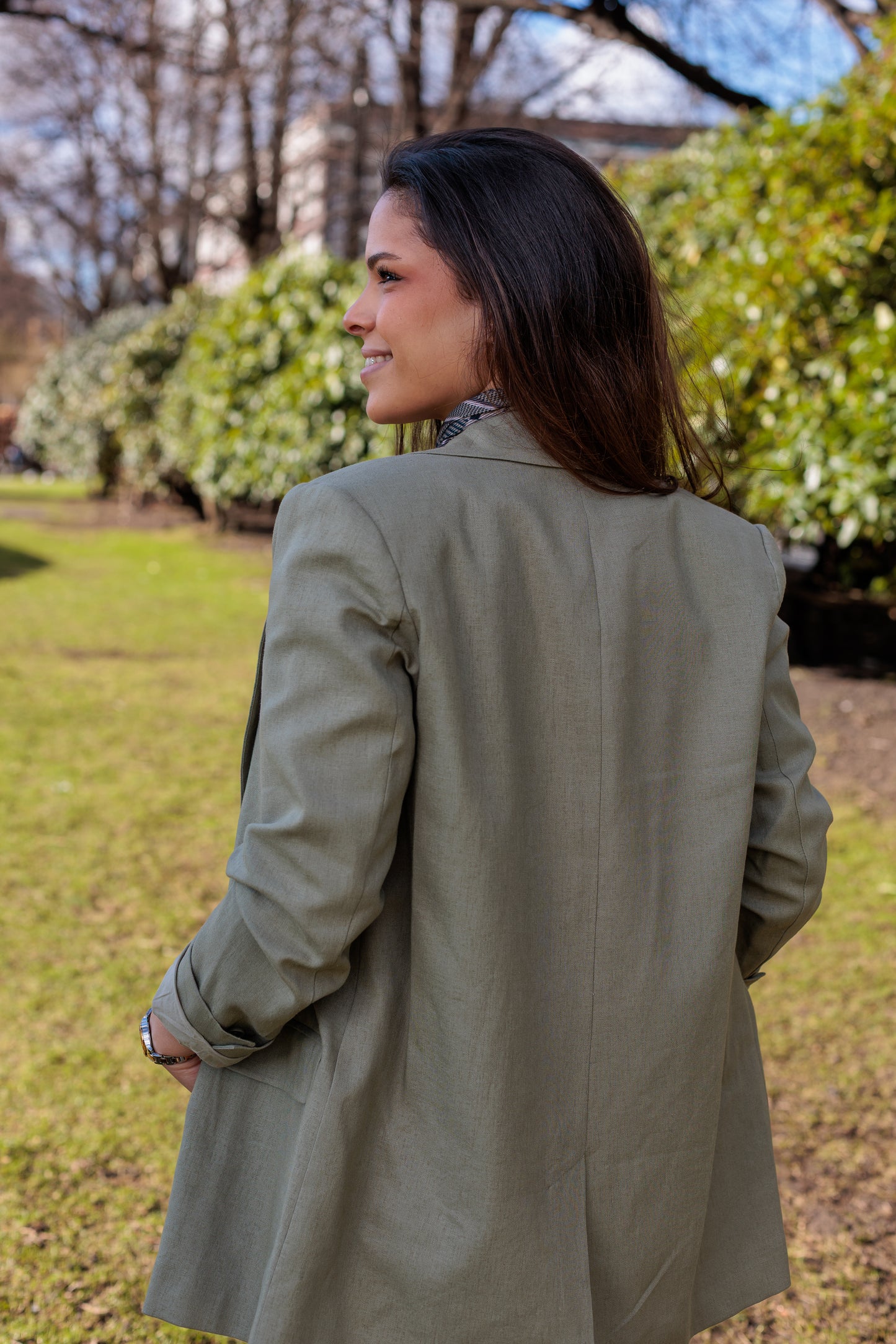Tania Rita Blazer - Grønn/ Vetiver