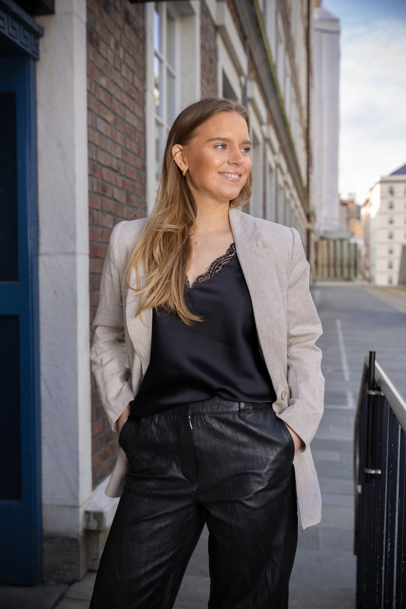 Tania Rita Blazer - Beige/ Nomad
