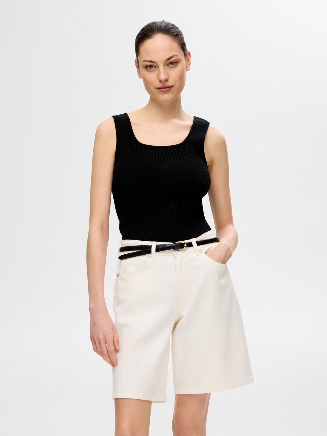 Jenny Tank Top - Sort/ Black