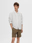 SLHRELAXNEW-LINEN Shirt - Bright White