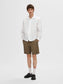 SLHRELAXNEW-LINEN Shirt - Bright White