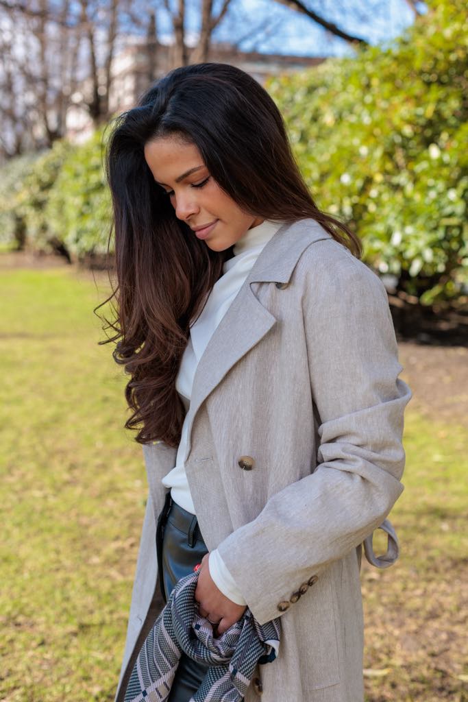 Jada Trenchcoat - Brun/ Nomad