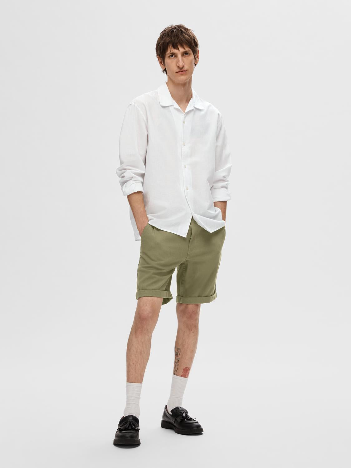 Luton Flex Shorts - Burnt Olive