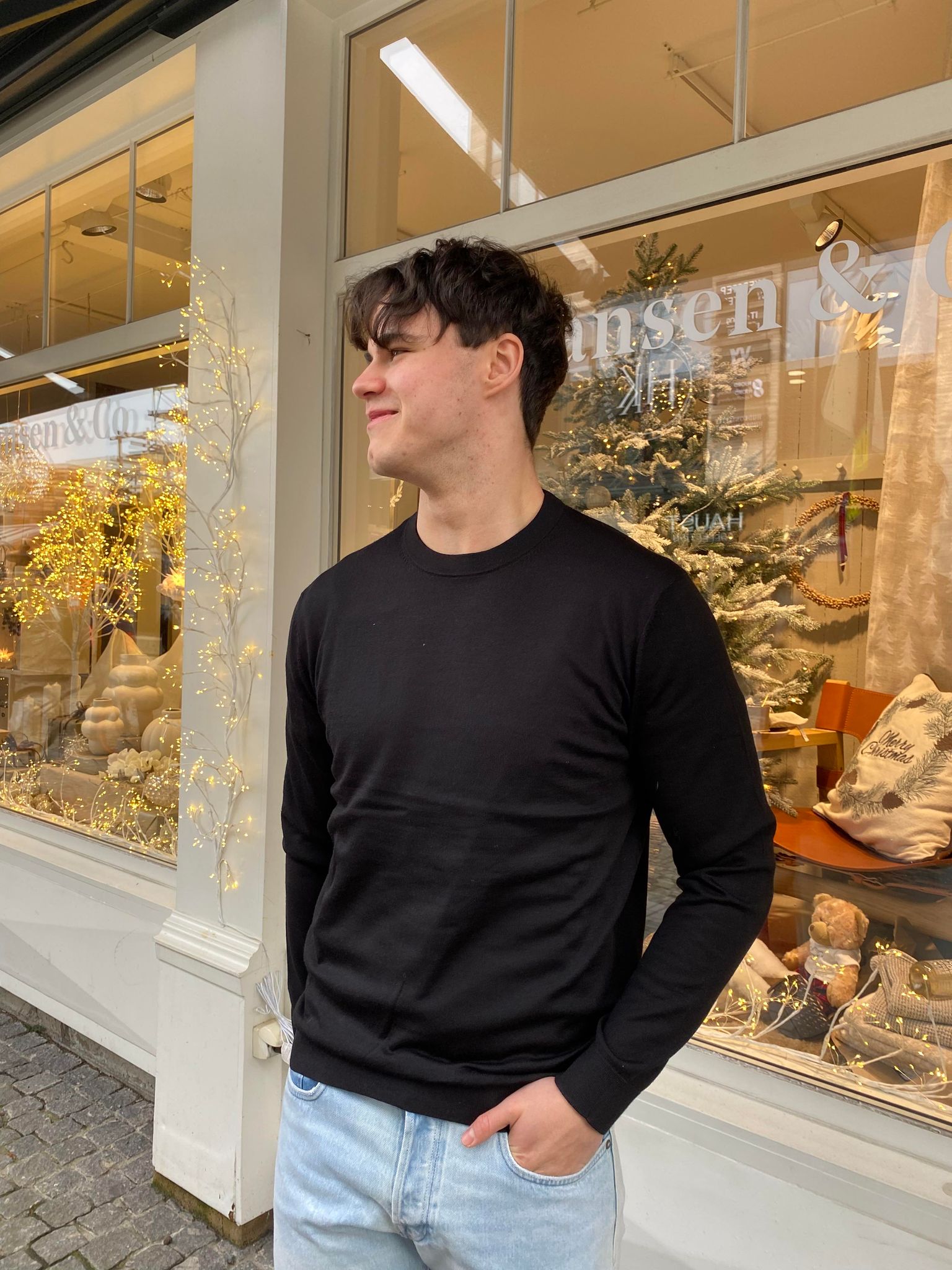 Town ullgenser - Sort