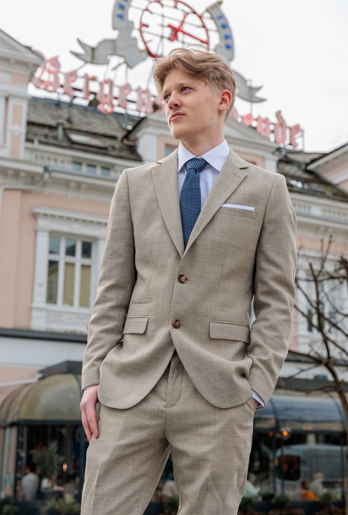 Oasis Lin Blazer Dressjakke Blazer - Beige/ Sand