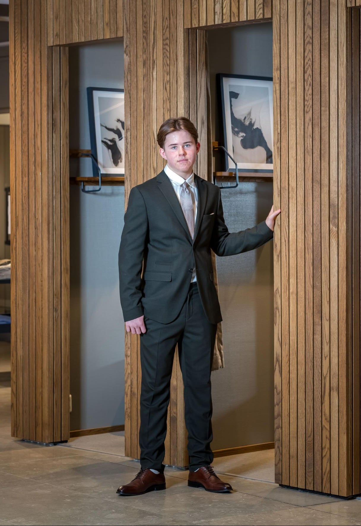 Elon Dressjakke Blazer - Grønn/ Dark Green