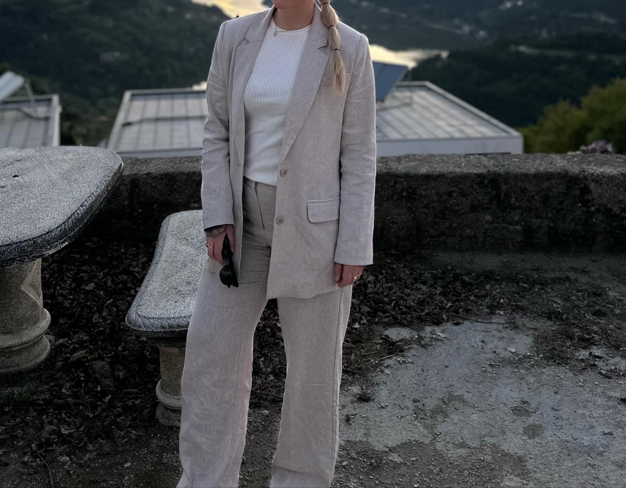 Tania Blazer - Beige/ Nomad