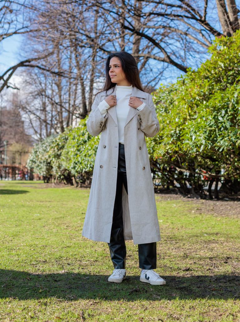 Jada Trenchcoat - Brun/ Nomad