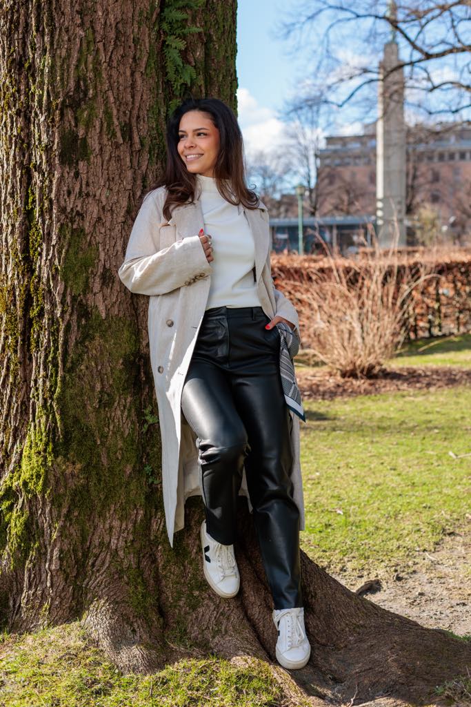 Jada Trenchcoat - Brun/ Nomad