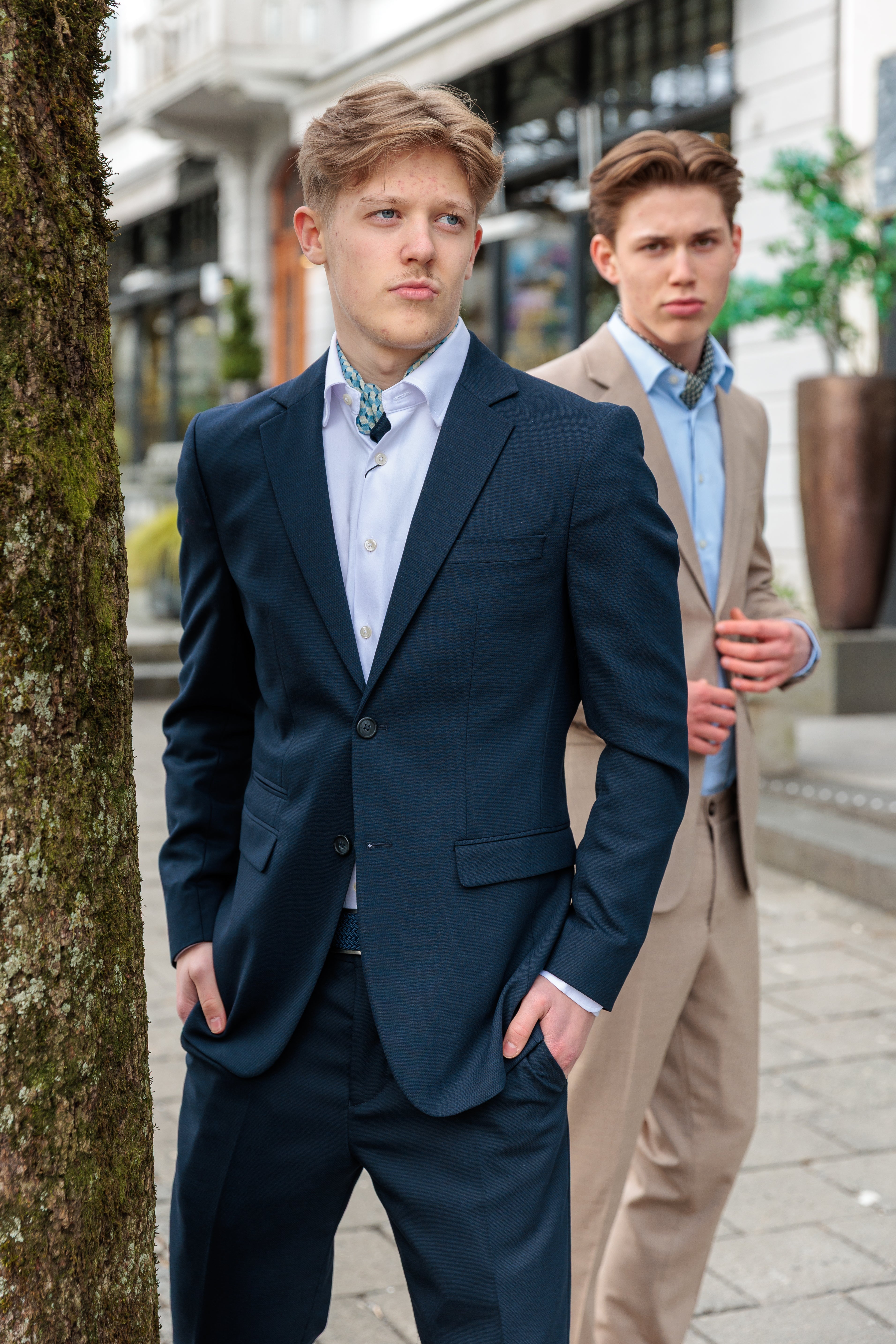 Neil Dressjakke Blazer - Blå/ Navy Blazer