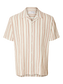 West Regular Skjorte - Beige/ Egret