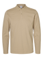 Slim Toulouse Polo-Skjorte - Beige/ Pure Cashmere