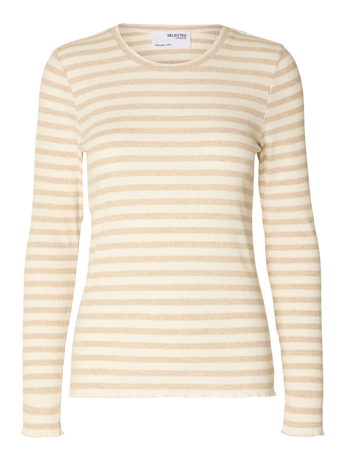 Anna T-Shirt - Beige/ Oatmeal