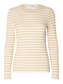 Anna T-Shirt - Beige/ Oatmeal