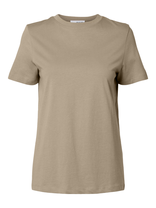SLFMYESSENTIAL T-Shirt - Greige