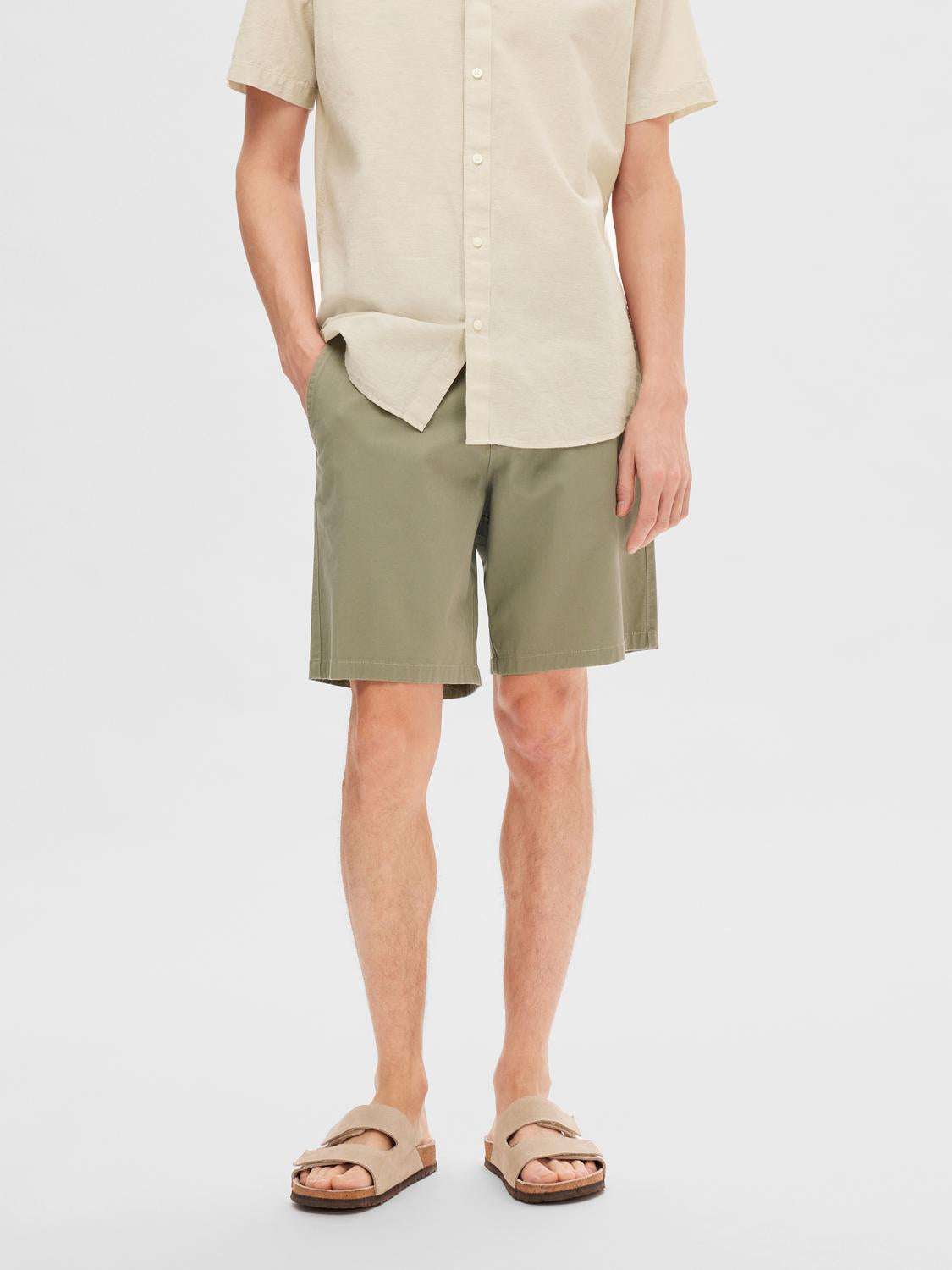 Bill Flex Shorts - Grønn/ Vetiver