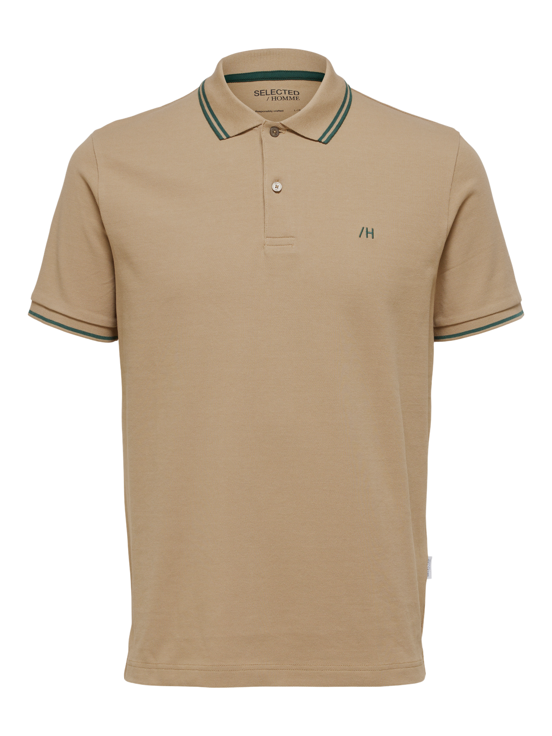 Dante Sport Polo Skjorte - Beige/ Kelp