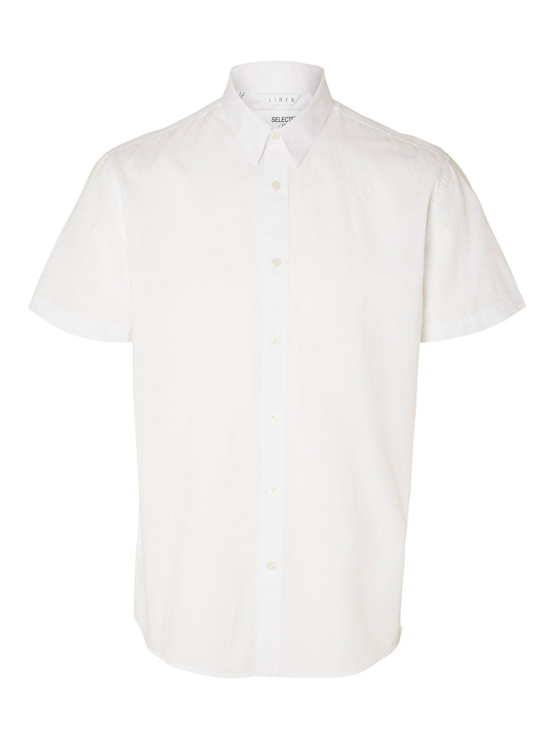 SLHREGSUN Shirts - Bright White