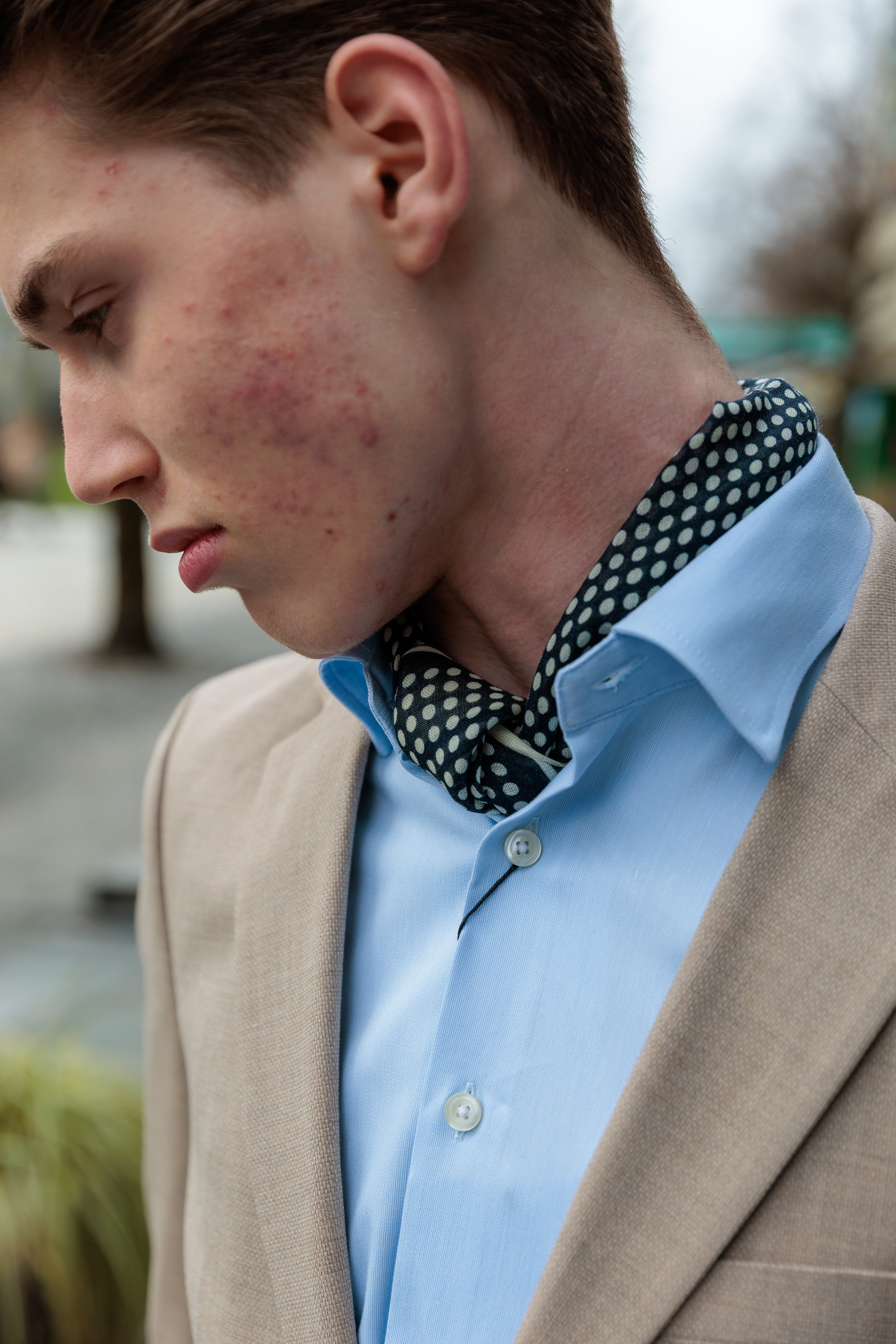 Neil Dressjakke Blazer - Beige/ Sand