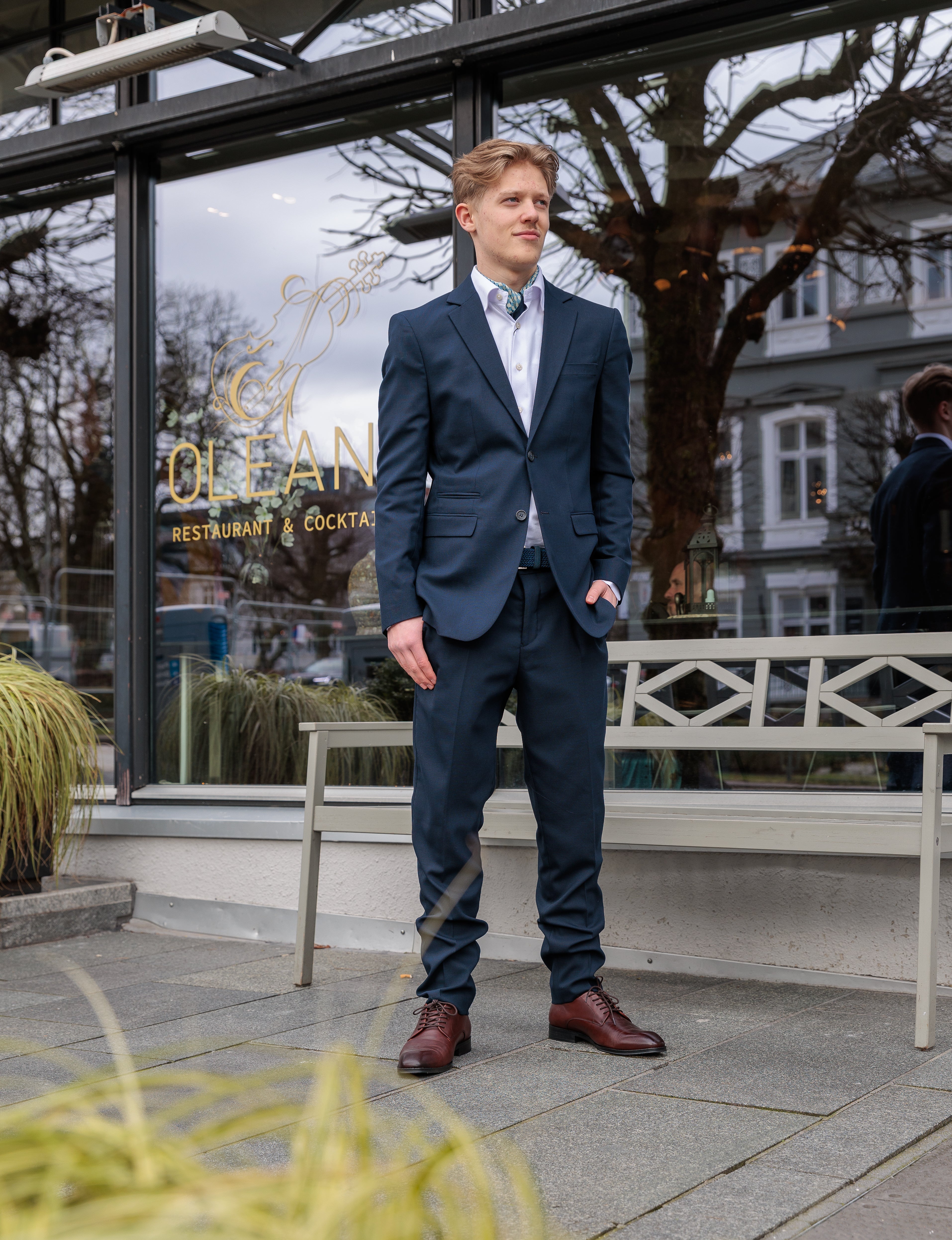 Neil Dressjakke Blazer - Blå/ Navy Blazer