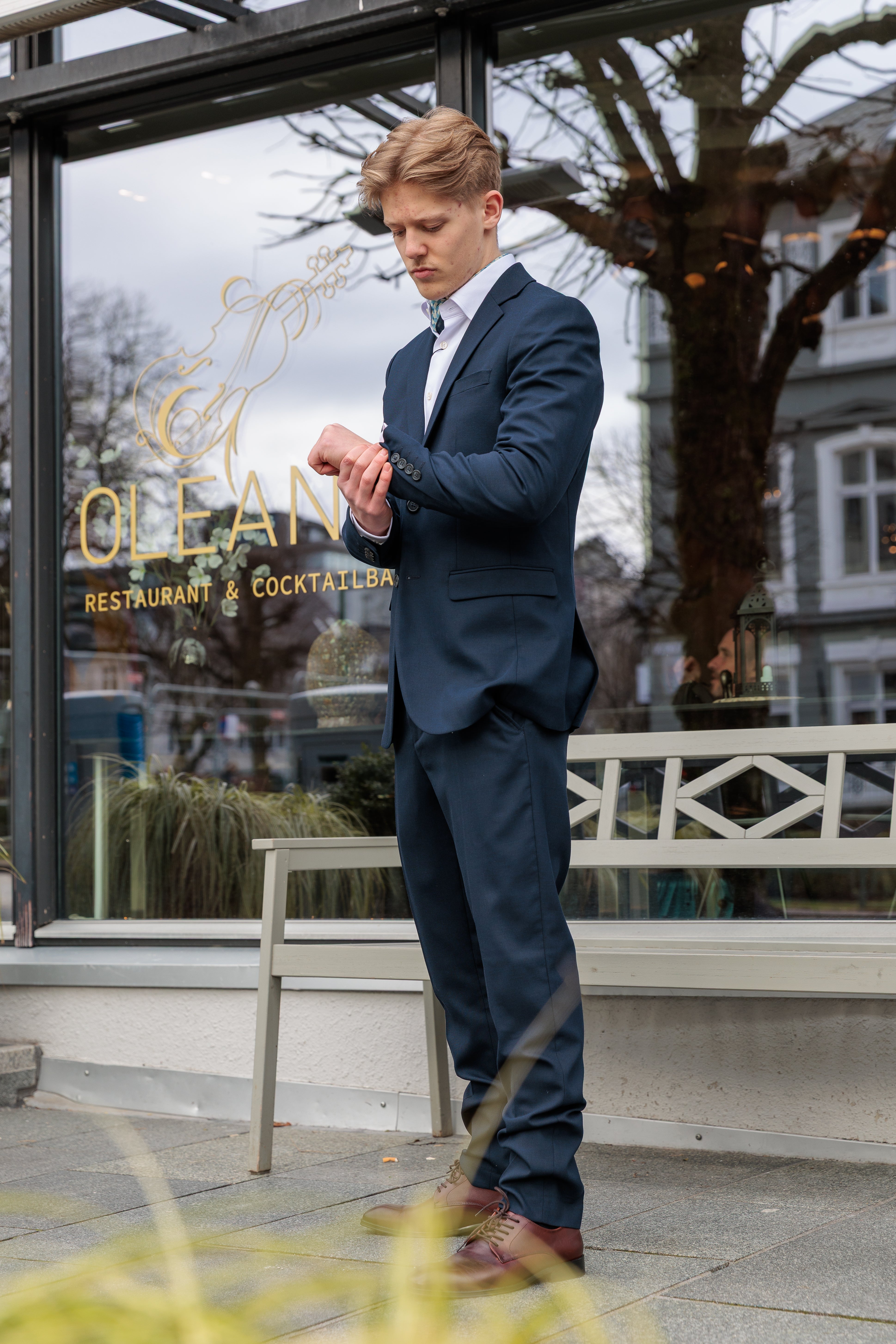 Neil Dressjakke Blazer - Blå/ Navy Blazer