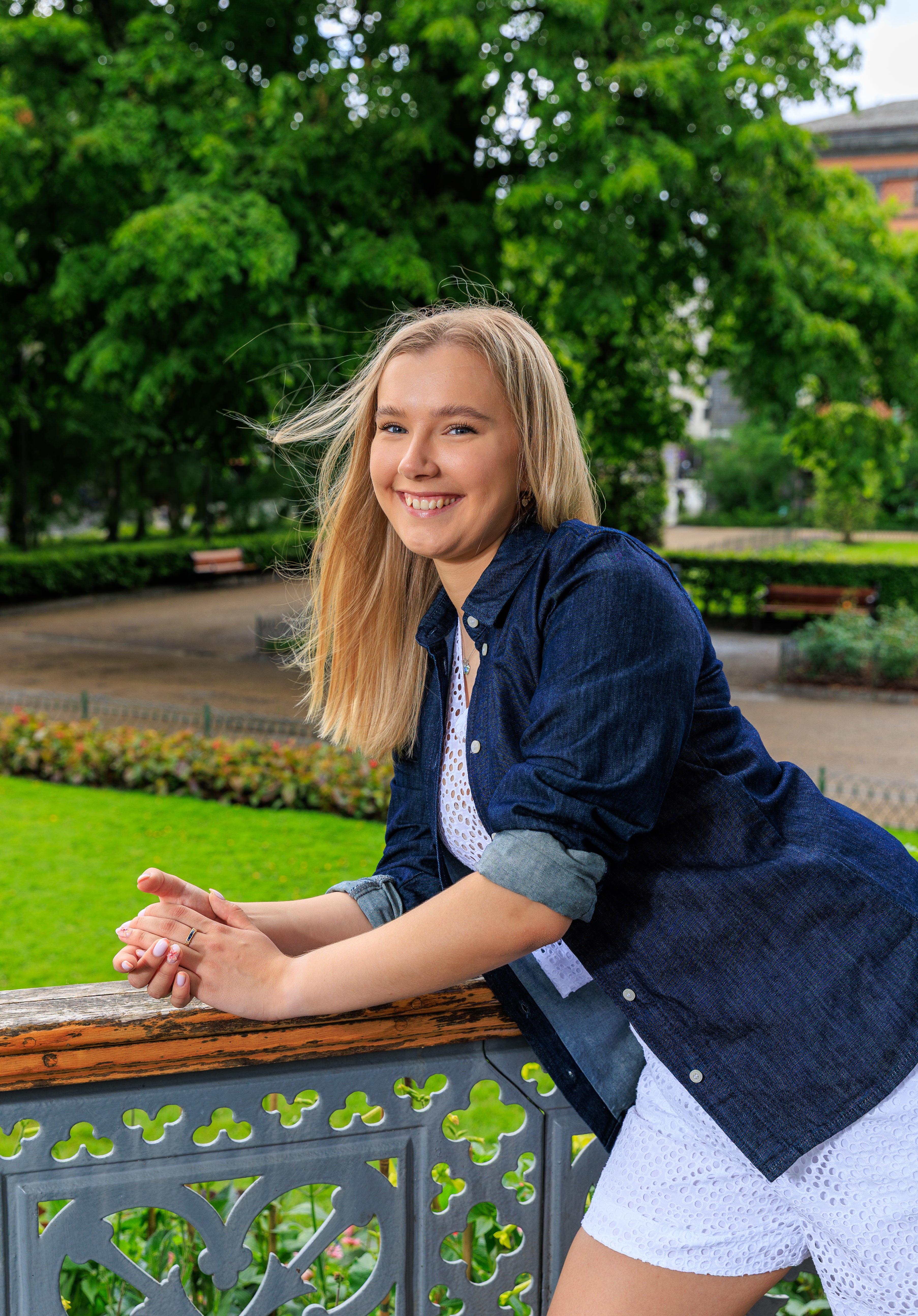 Laerke Topp - Hvit/ Bright White