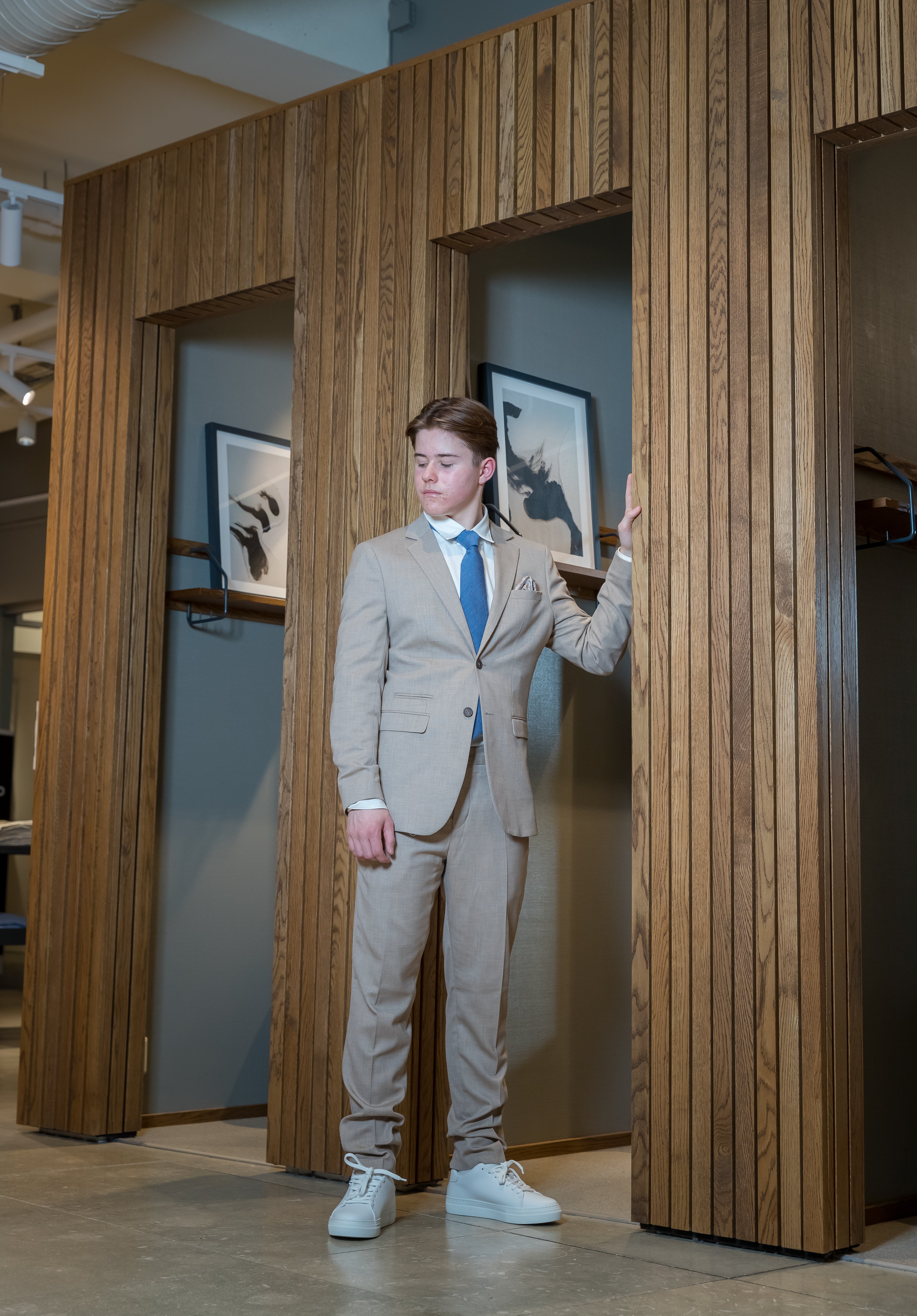 Neil Dressbukse - Beige/ Sand