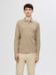 Slim Toulouse Polo-Skjorte - Beige/ Pure Cashmere