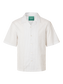 ANRRELAXALFRED-STRIPE Shirts - Egret