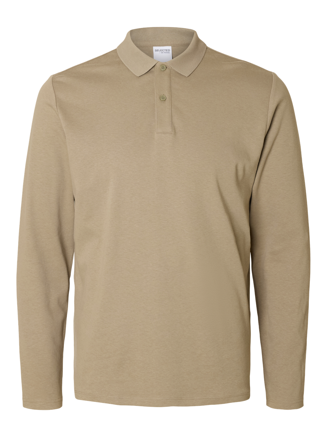 Slim Toulouse Polo-Skjorte - Beige/ Vetiver