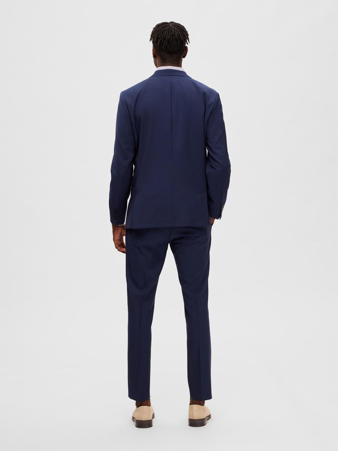 Slim Elton Blazer - Blå/ Navy Blazer