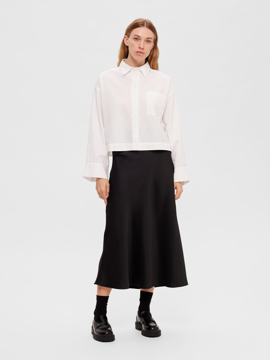 Astha Skjorte  - Hvit/ Bright White