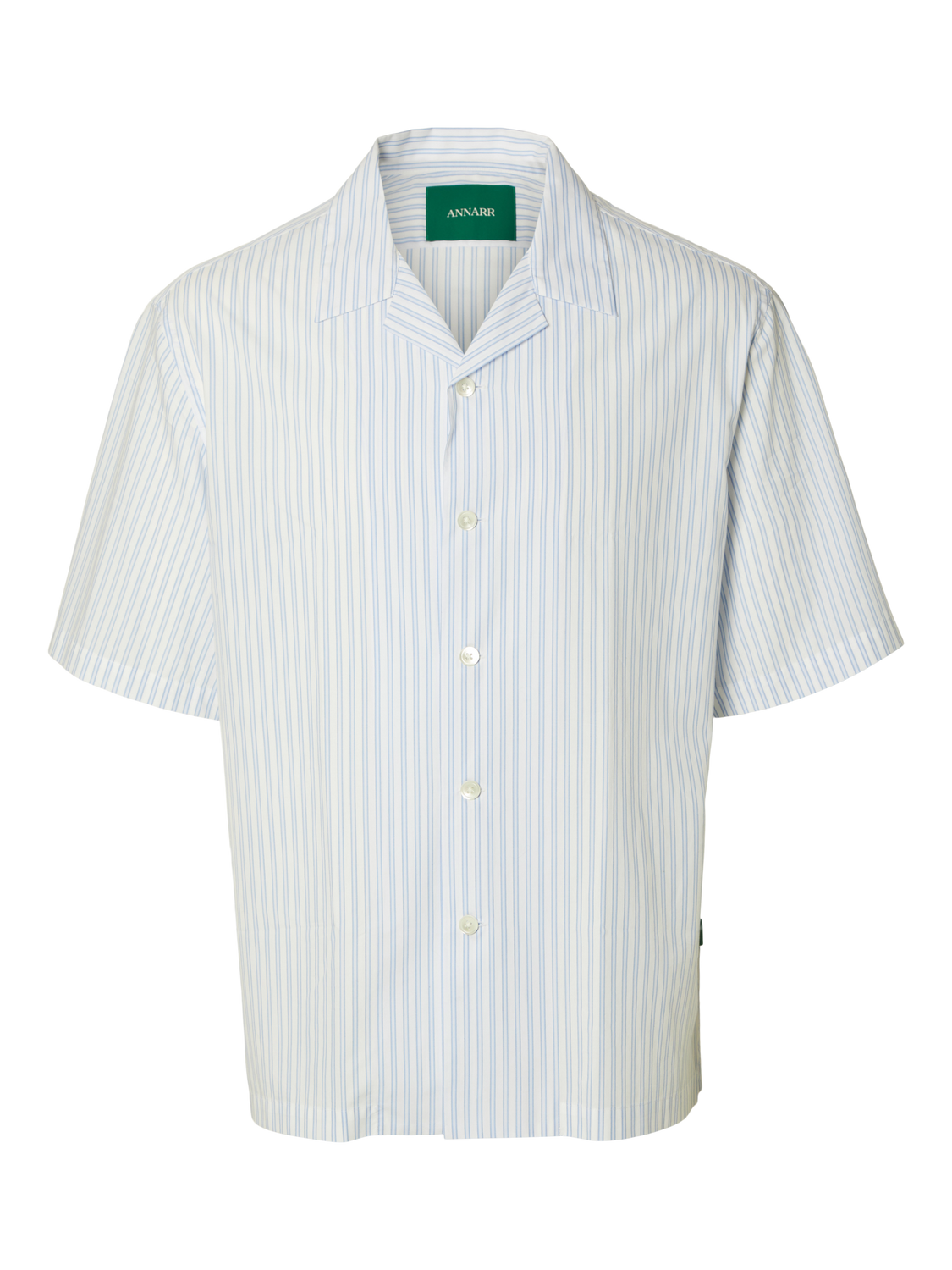 ANRRELAXALFRED-POPLIN Shirts - Bright White