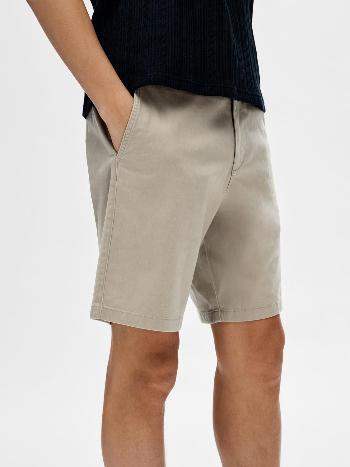 Bill Flex Shorts - Beige/ Chinchilla
