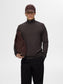 Berg Half Zip Genser - Brun/ Chocolate Torte