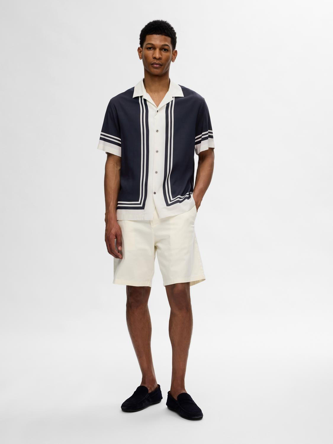 Bandana Skjorte - Blå/ Sky Captain