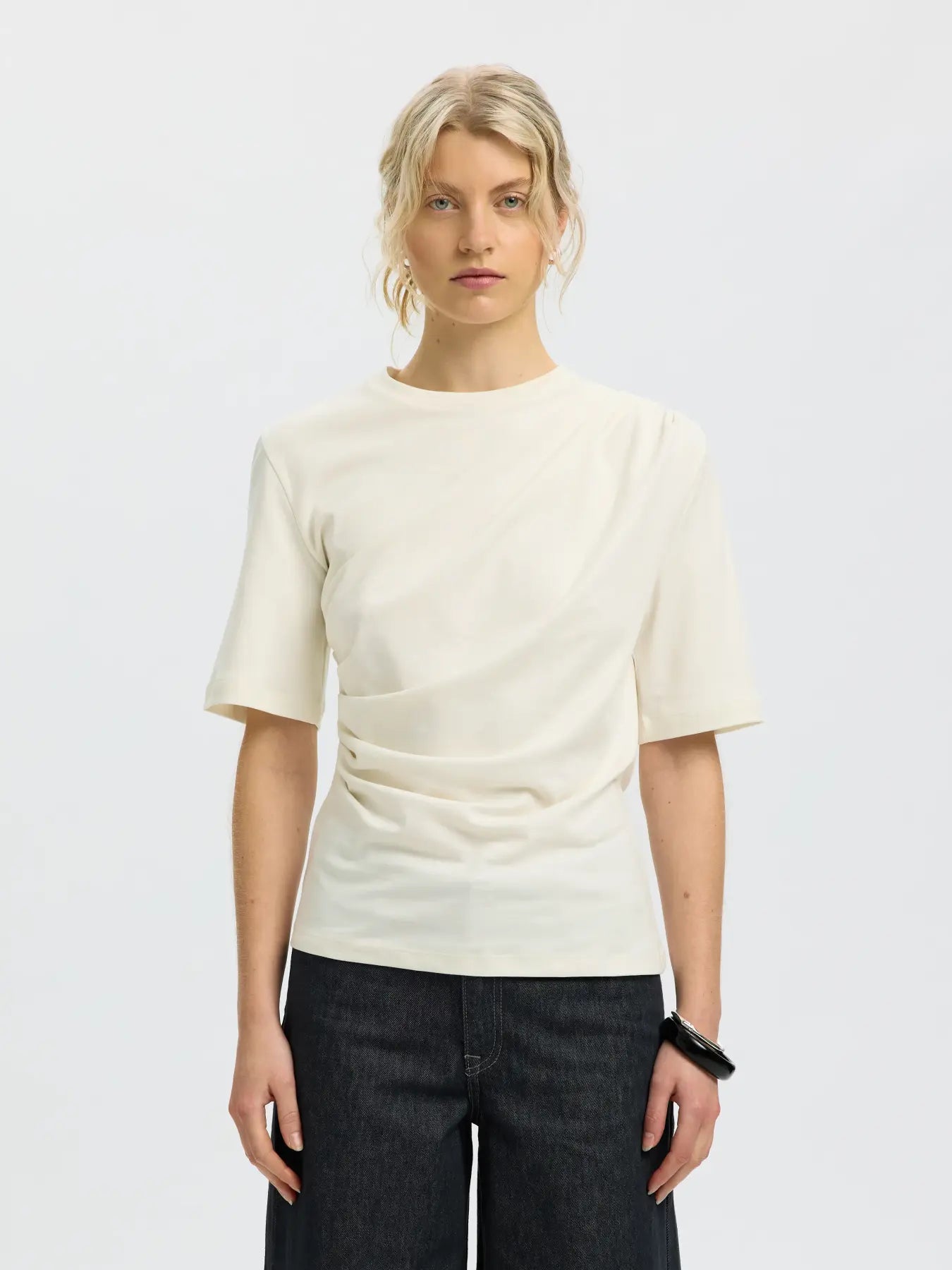 Oline T-Skjorte - Hvit/ Bright White