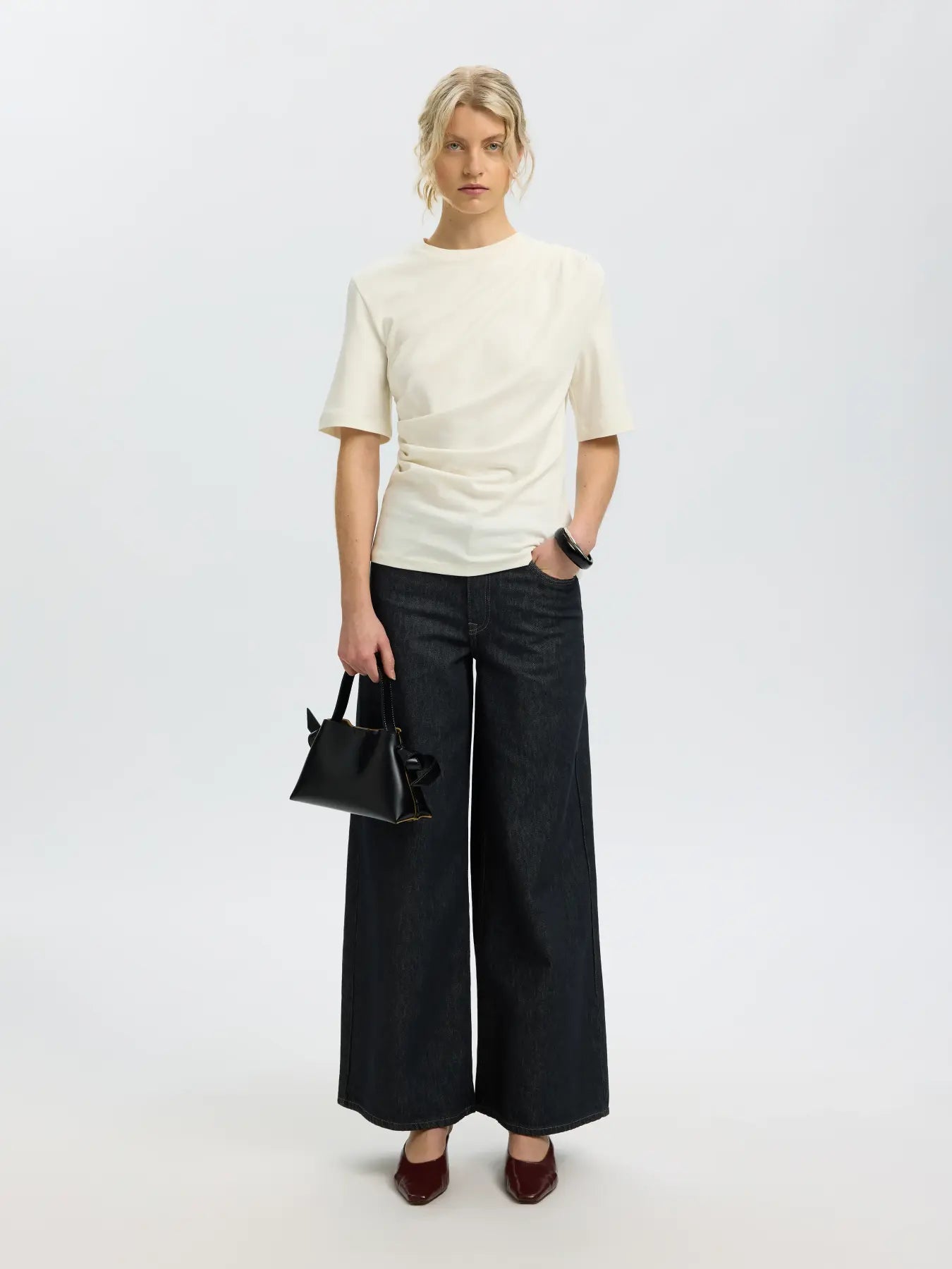 Oline T-Skjorte - Hvit/ Bright White