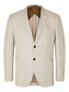 Slim Warwick Blazer - Beige/ Oatmeal