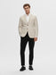 Slim Warwick Blazer - Beige/ Oatmeal