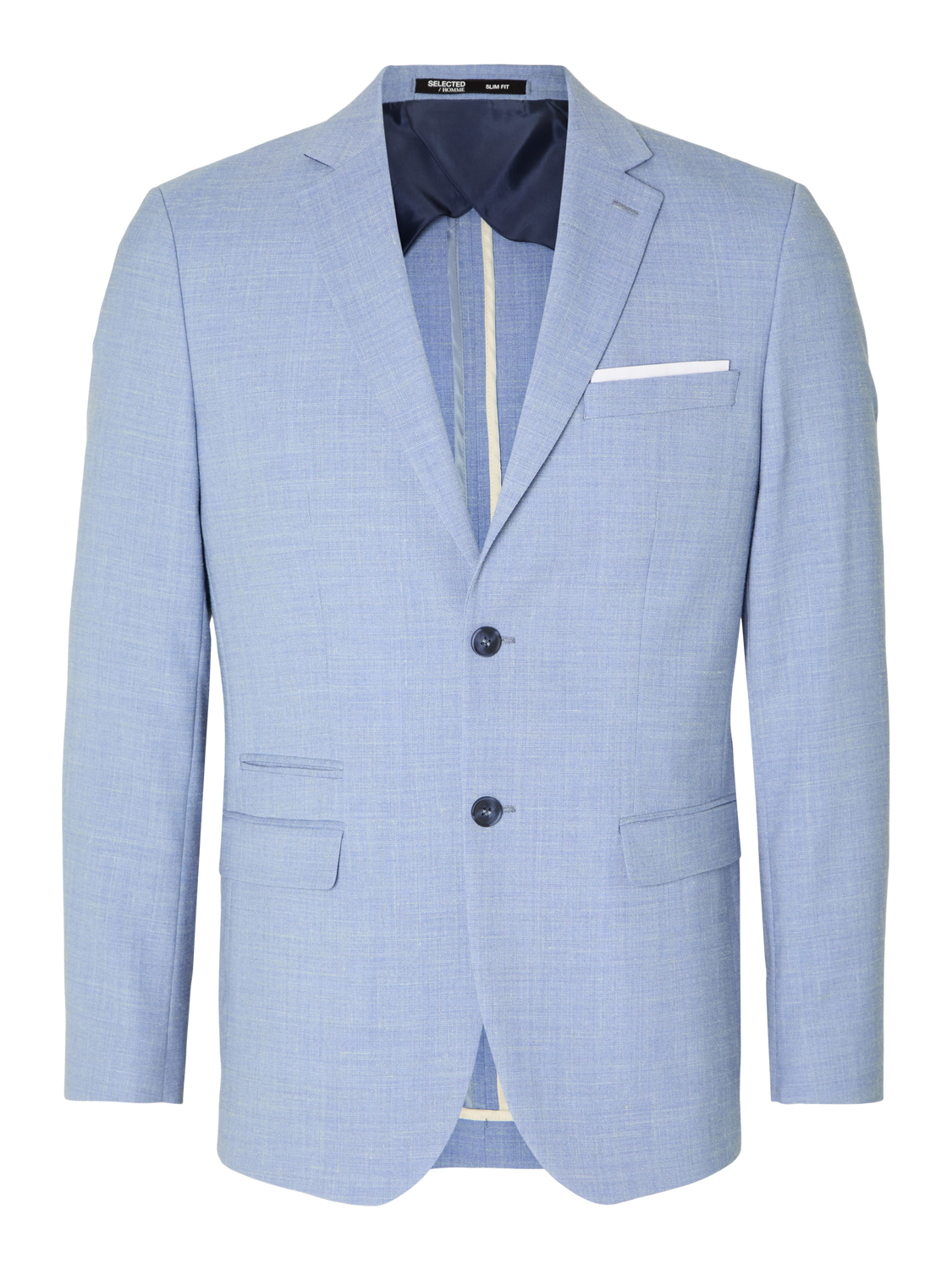 Slim Oasis Blazer - Blå/ Light Blue