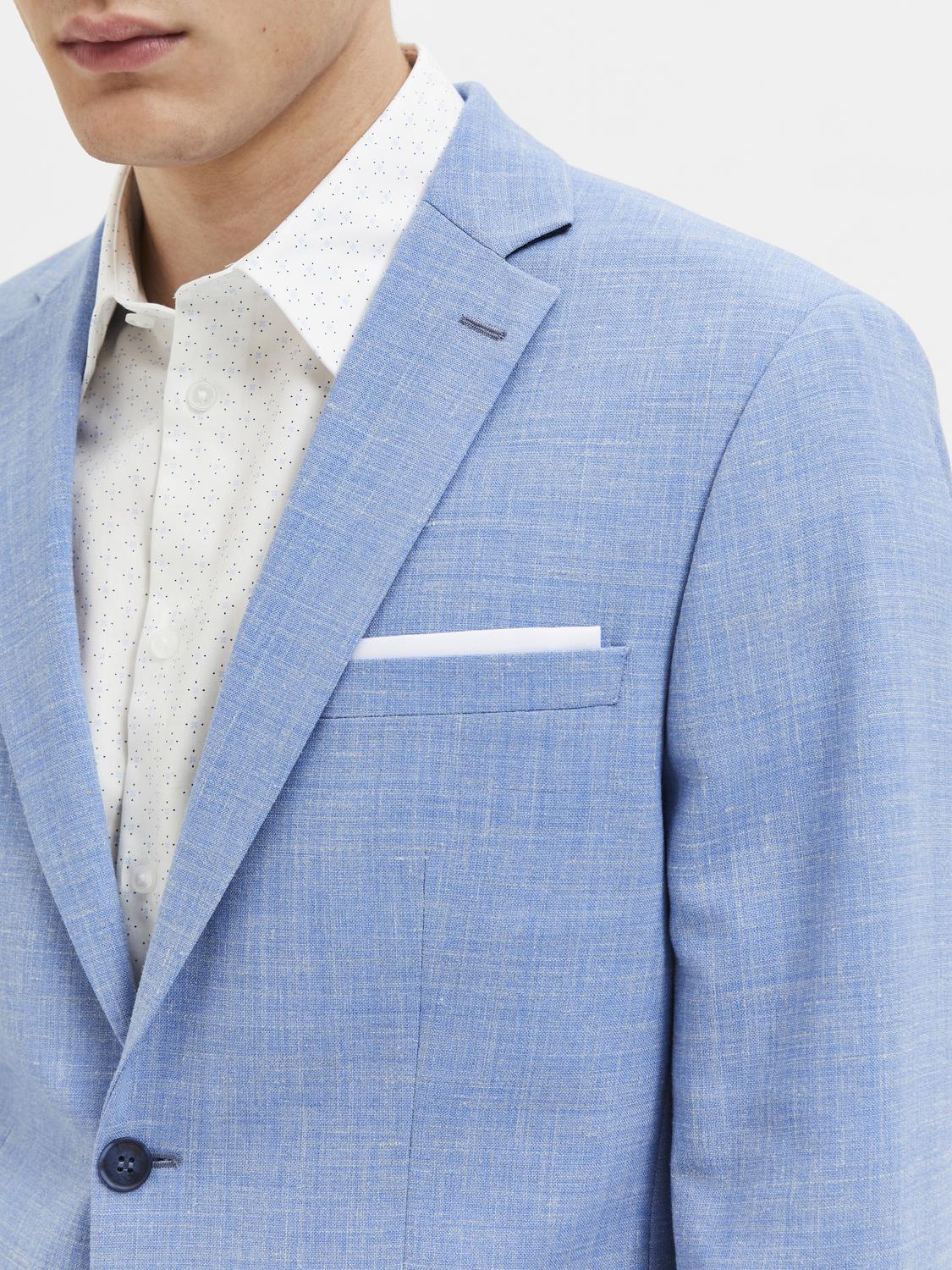Slim Oasis Blazer - Blå/ Light Blue