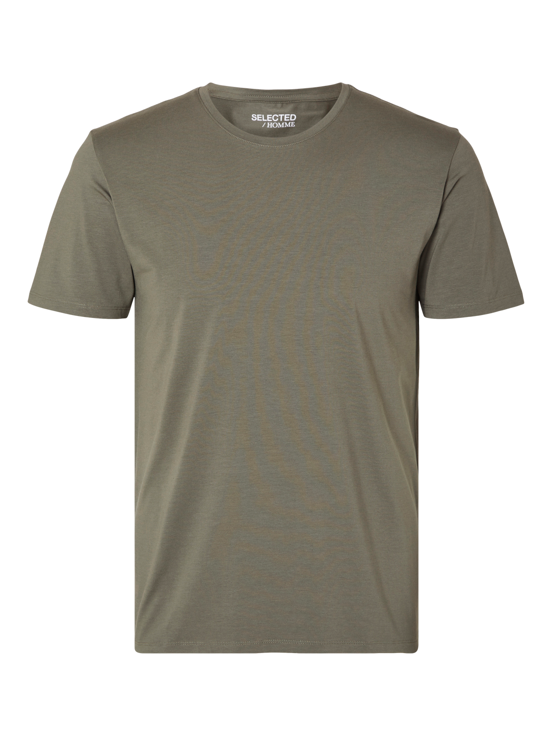 Pima bomull O-neck T-Skjorte - Grønn/ Kalamata