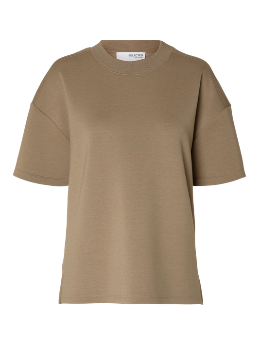 SLFKARA T-Shirt - Greige