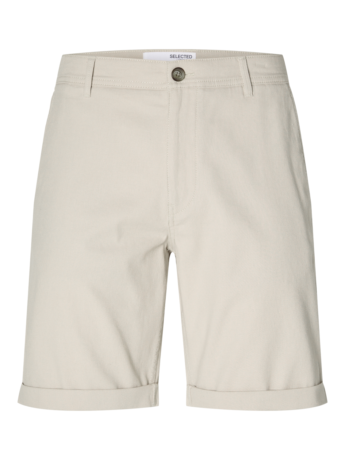 Luton Flex Shorts - Beige/ Pure Cashmere